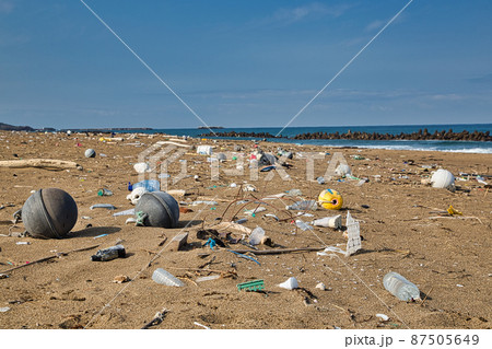 海洋汚染（鷹巣海水浴場） 87505649