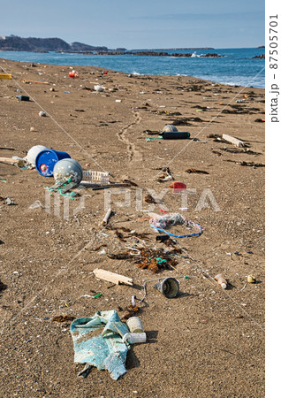 海洋汚染（鷹巣海水浴場） 87505701