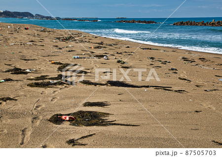 海洋汚染（鷹巣海水浴場） 87505703