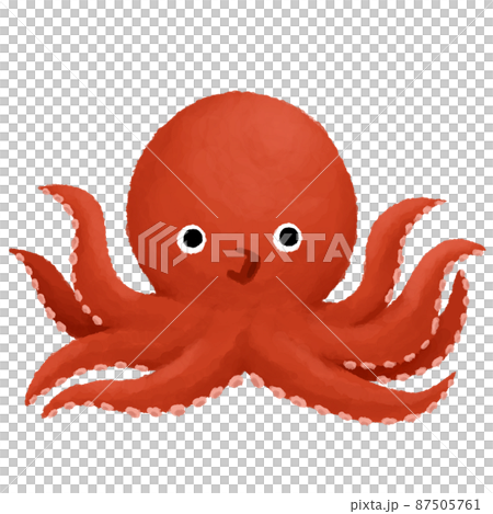 水彩風タコのイラスト素材 [87505761] - PIXTA