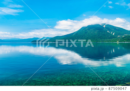 北海道 支笏湖 ~支笏湖ブルーの夏景色~ 北海道 支笏湖 ~支笏湖ブルーの夏景色~ 87509047