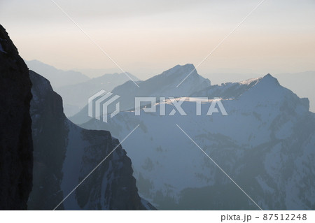 Mountain ranges seen from Mount Pilatus, Lucerne. Mountain ranges seen from Mount Pilatus, Lucerne. 87512248