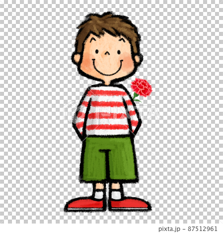 Mother's Day Children with Carnations Mother's Day Children with Carnations 87512961