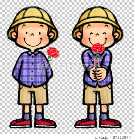 Mother's Day Children with Carnations Mother's Day Children with Carnations 87512974