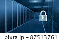 デジタルクラウド化によるデジタルトランスフォーメーションのイメージ　5Gサイバーセキュリティコンセプ 87513761