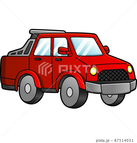 Off Road Cartoon Clipart Colored Illustration Off Road Cartoon Clipart Colored Illustration 87514031