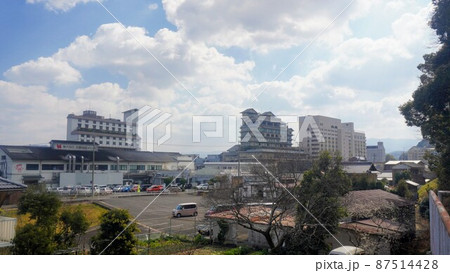 金毘羅トンネル（香川用水）からの町並み③【香川県仲多度郡琴平町】 87514428