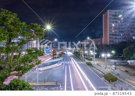 夜景　新浦安駅周辺／千葉県浦安市内　12月撮影 87519543