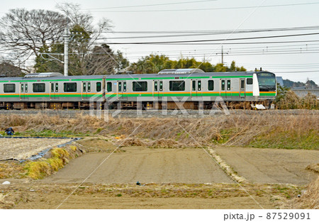 鉄道 JR東日本:宇都宮線 E233系 鉄道 JR東日本:宇都宮線 E233系 87529091