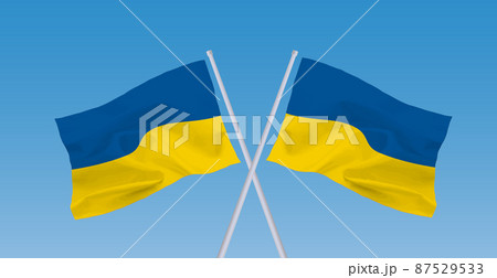 ウクライナの国旗 87529533