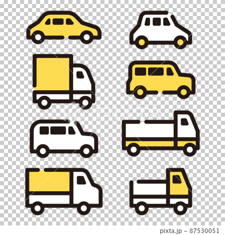 Icon car type set 87530051
