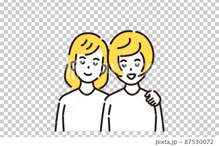 人物插圖線描 人物插圖線描 87530072