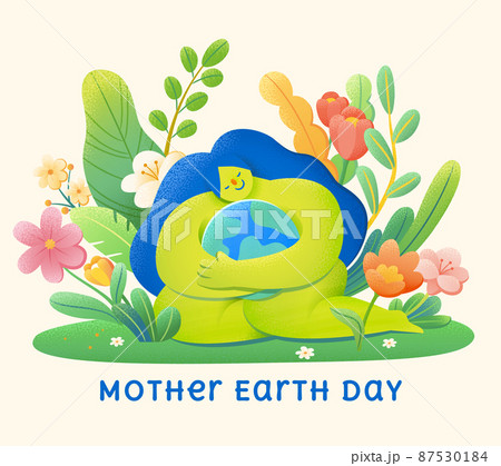 Mother earth day card design Mother earth day card design 87530184
