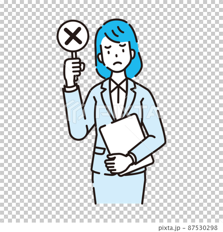 線画人物 線画人物 87530298