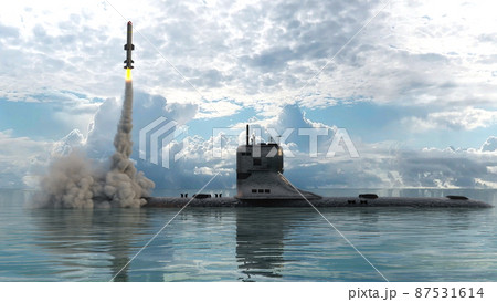 弾道ミサイル潜水艦 87531614