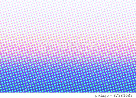 背景素材 グラデーション ハーフトーン 青のイラスト素材
