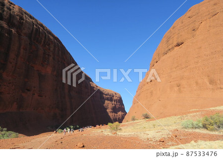 カタ・ジュタの風の谷 87533476