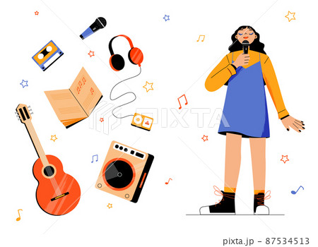 Music and singing hobby, recreational amusement 87534513