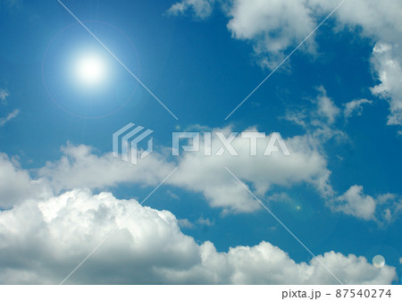 Cloudy sky background 87540274
