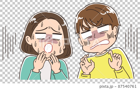 女性と男性 87540761