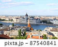 Budapest Hungarian Parliament Building over the Danube River 87540841