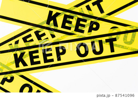 立入禁止 keep out 87541096