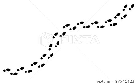 人の歩いた足跡 手がかり 人の歩いた足跡 手がかり 87541423