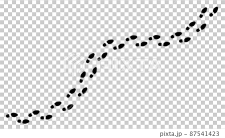 人の歩いた足跡 手がかり 人の歩いた足跡 手がかり 87541423