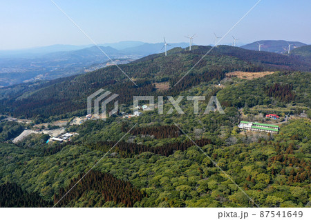 鹿児島市寺山公園の上空から 87541649