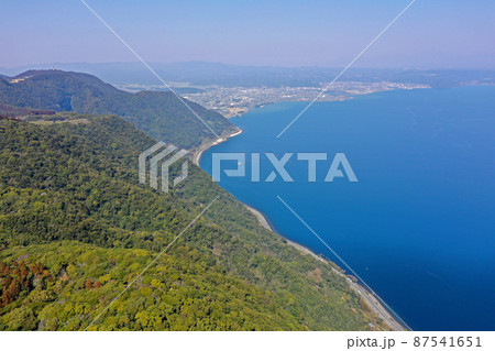 鹿児島市寺山公園の上空から空撮 鹿児島市寺山公園の上空から空撮 87541651