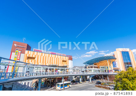 神奈川県　海老名駅東口ロータリー 87541893
