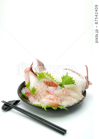 真鯛の刺身 87542409