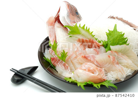 真鯛の刺身 87542410