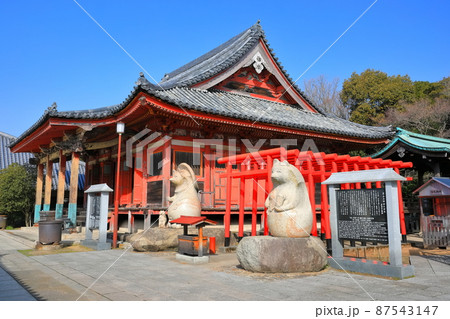 【香川県】快晴下の屋島寺 太三郎狸 蓑山大明神 【香川県】快晴下の屋島寺 太三郎狸 蓑山大明神 87543147