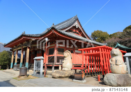 【香川県】快晴下の屋島寺 太三郎狸 蓑山大明神 【香川県】快晴下の屋島寺 太三郎狸 蓑山大明神 87543148