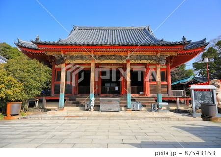 【香川県】快晴下の屋島寺 87543153