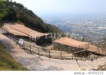 【香川県】快晴下の屋嶋城 【香川県】快晴下の屋嶋城 87543173