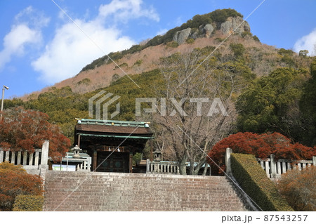 【香川県】快晴下の屋島神社 87543257