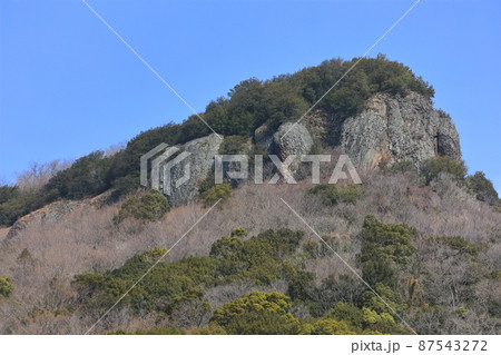 【香川県】晴天下の屋島 87543272