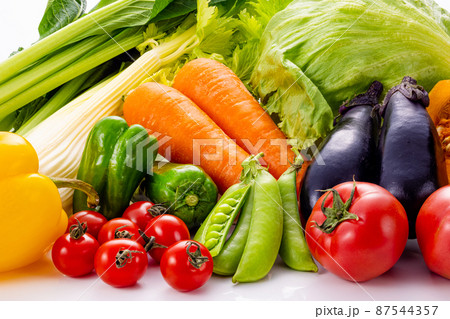 野菜の集合イメージ 87544357