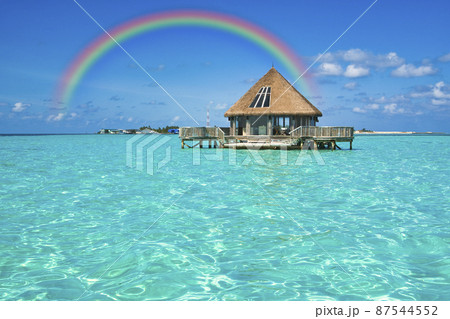 インド洋の楽園・モルディブの美しい海 87544552