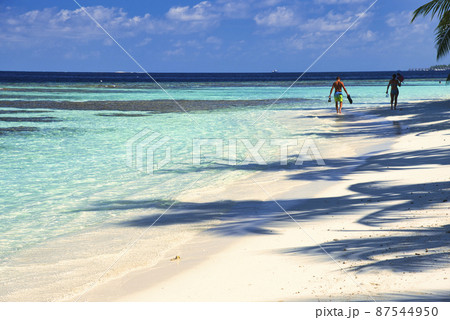 インド洋の楽園・モルディブの美しい海 87544950