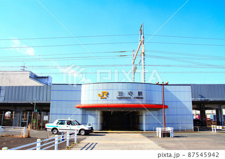 名古屋市、JR笠寺駅の風景 87545942