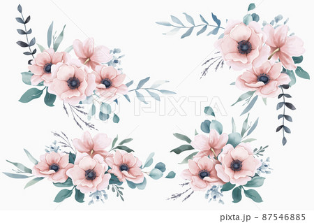 Anemones Flowers Bouquets 87546885