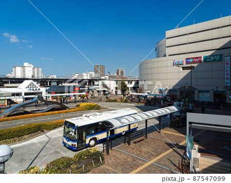兵庫県西宮市 JR西宮駅 駅前ロータリー 87547099