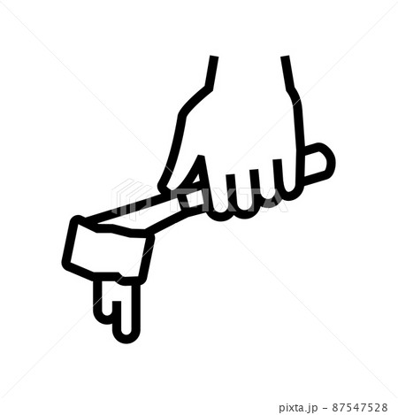 butter add line icon vector illustration 87547528