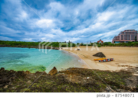 宮古島 シギラビーチの風景 宮古島 シギラビーチの風景 87548071