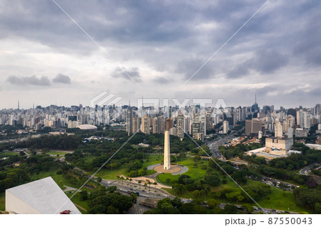 Aerial View of Sao Paulo city, Brazil Aerial View of Sao Paulo city, Brazil 87550043