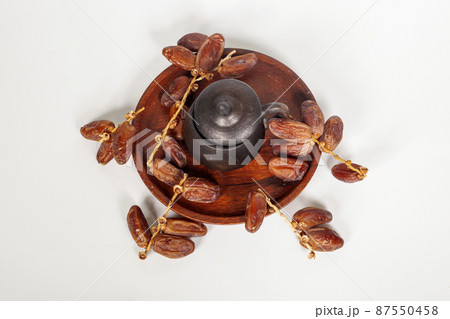 Dried dates  fruit of Phoenix dactylifera dates 87550458