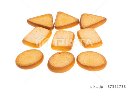 toasted isolated 87551738